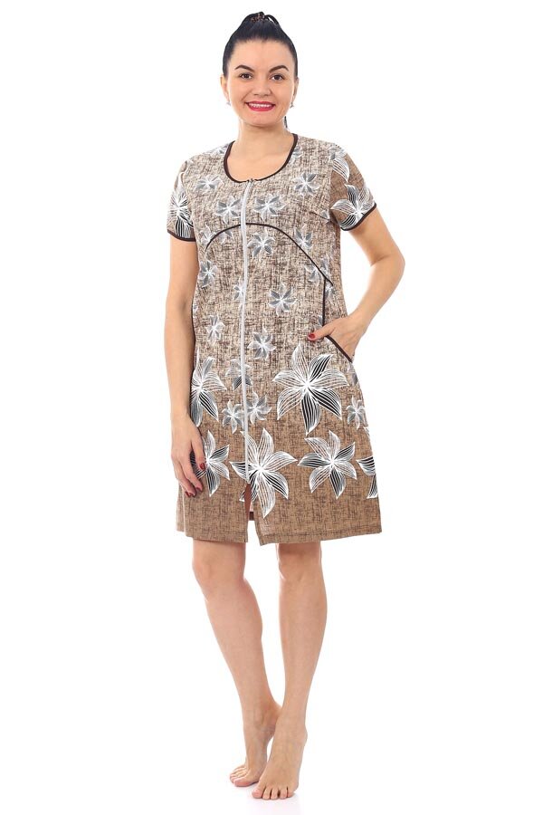 Халат Елена Бежевая К-14