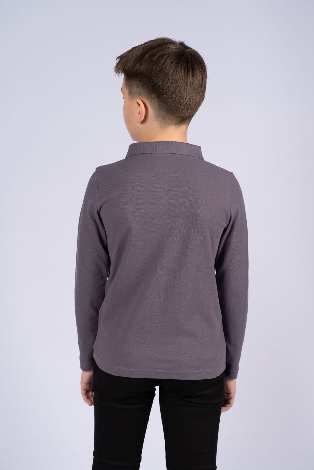 Детский джемпер для мальчика 62258 темно серый
