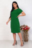 Платье женское 24647 зеленый