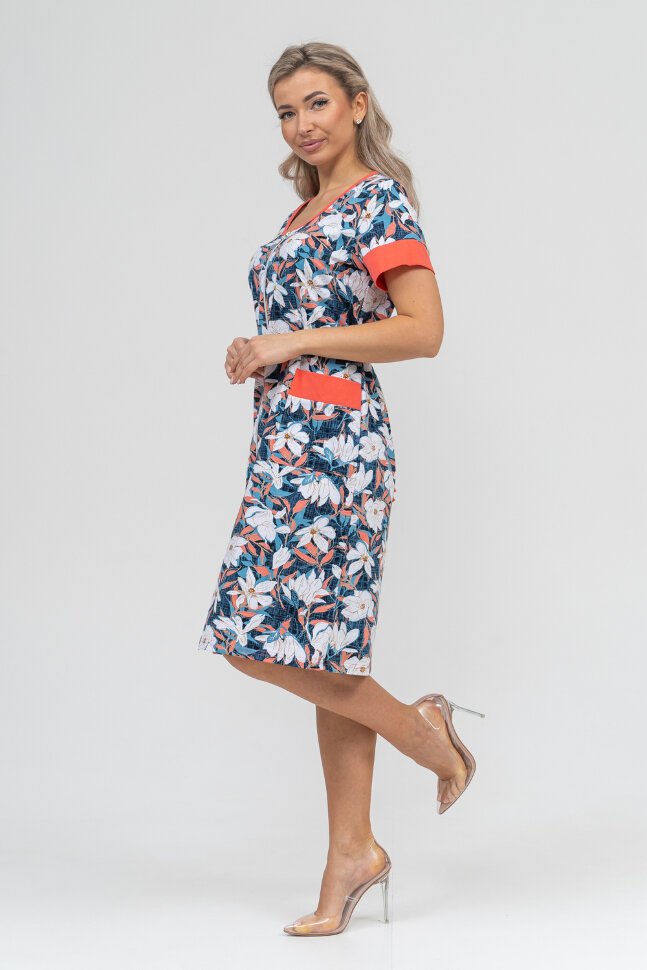 Халат Женский 36911 синий