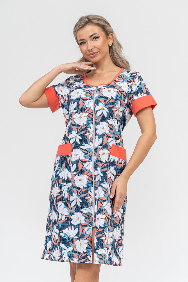 Халат Женский 36911 синий