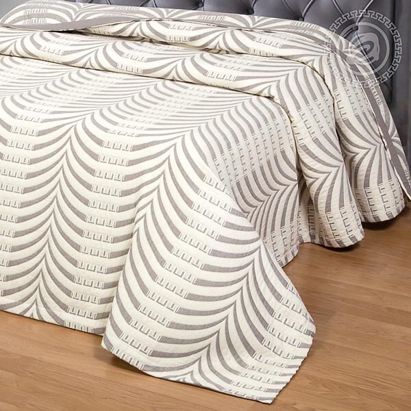 Покрывало Кассандра капучино, жаккард