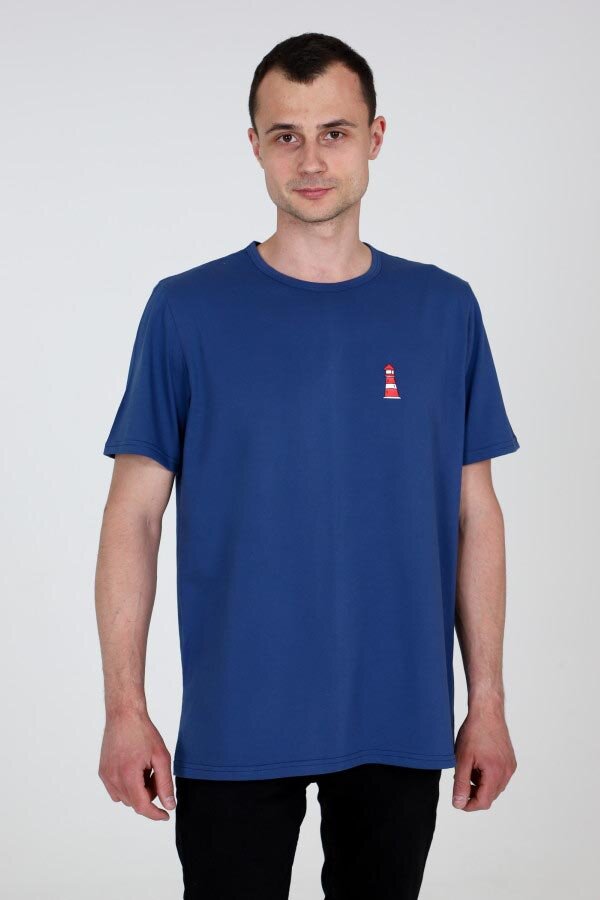 Футболка Маяк синий ФГ-955-2