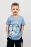 Футболка для мальчика 52354 голубой