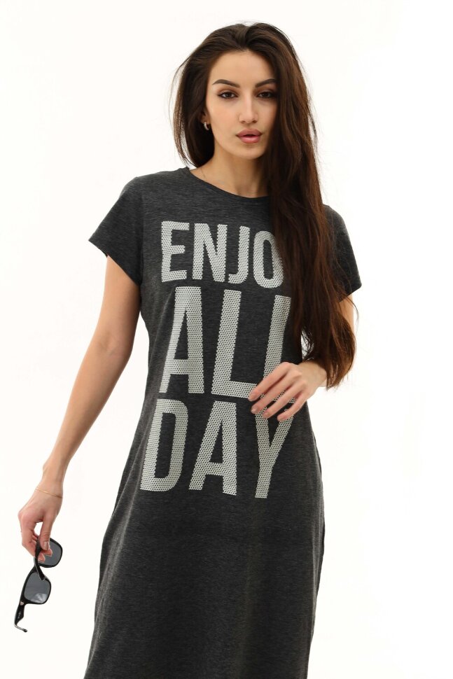 Платье женское 50558 графит