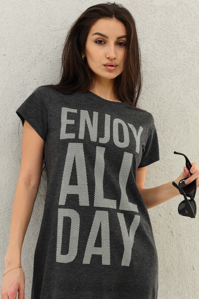 Платье женское 50558 графит