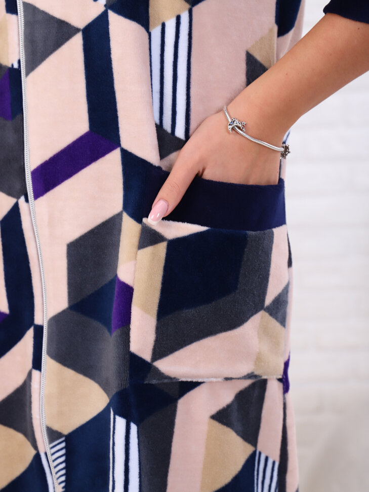 Амалия фиолет халат