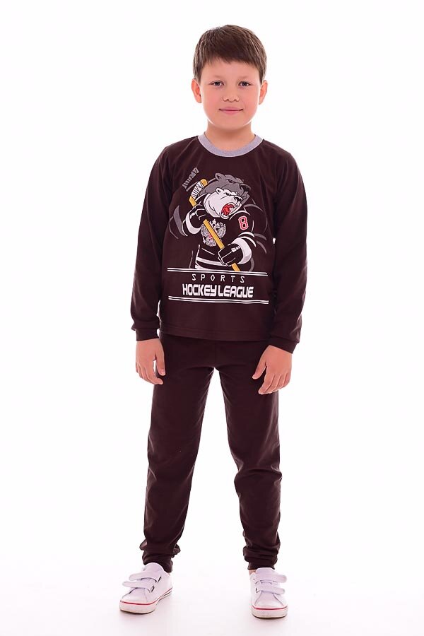 Пижама детская 7-117 (шоколад)