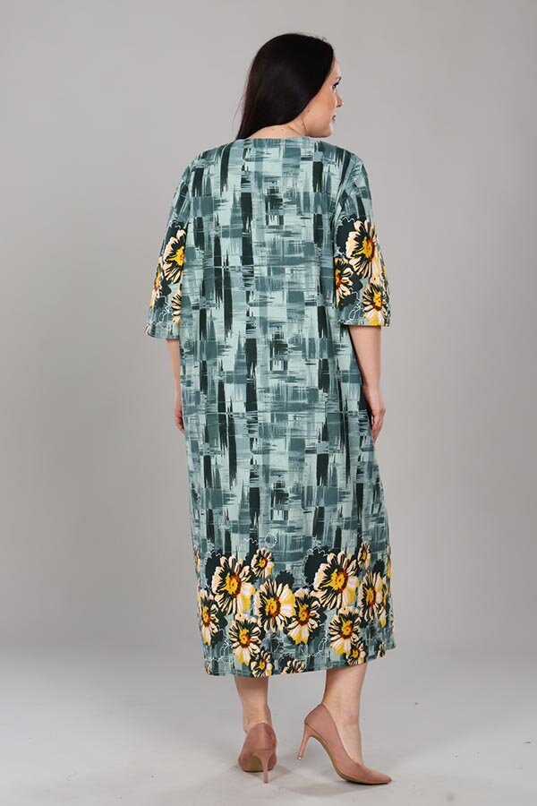 Халат Кадриль газания зеленая ХГ-06-9