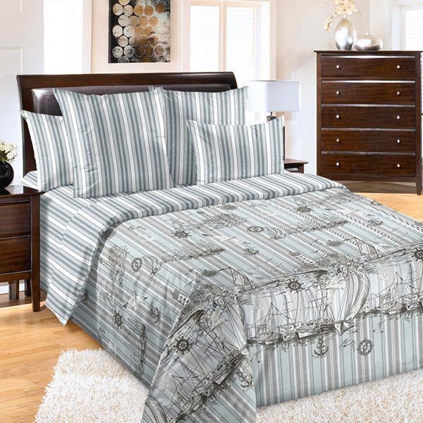 Акватория постельное белье перкаль