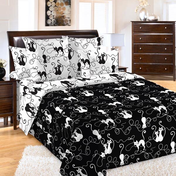 Покрывало стеганое Котофей, бязь