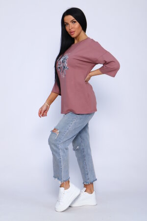 Женская туника 00005 лиловый