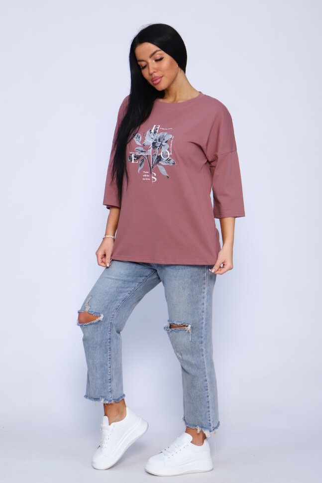 Женская туника 00005 лиловый