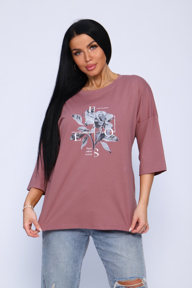 Женская туника 00005 лиловый