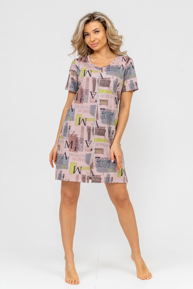 Халат Женский 36733 бежевый