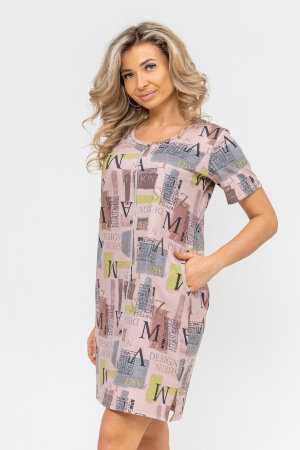 Халат Женский 36733 бежевый