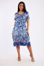 Платье женское ЕПЛ-1049 синий