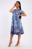 Платье женское ЕПЛ-1049 синий
