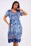 Платье женское ЕПЛ-1049 синий