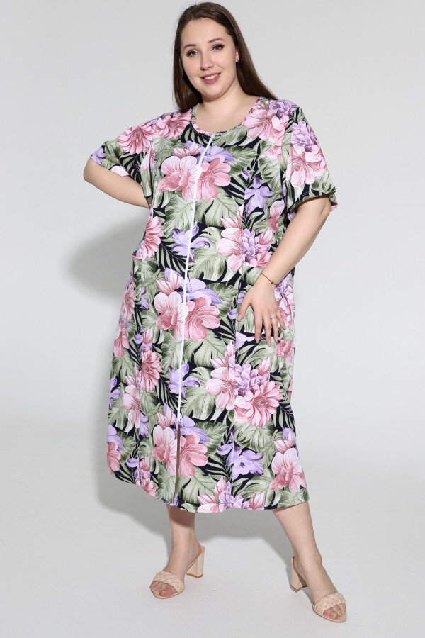 Халат Мята рукав - зеленый ХГ-37-14