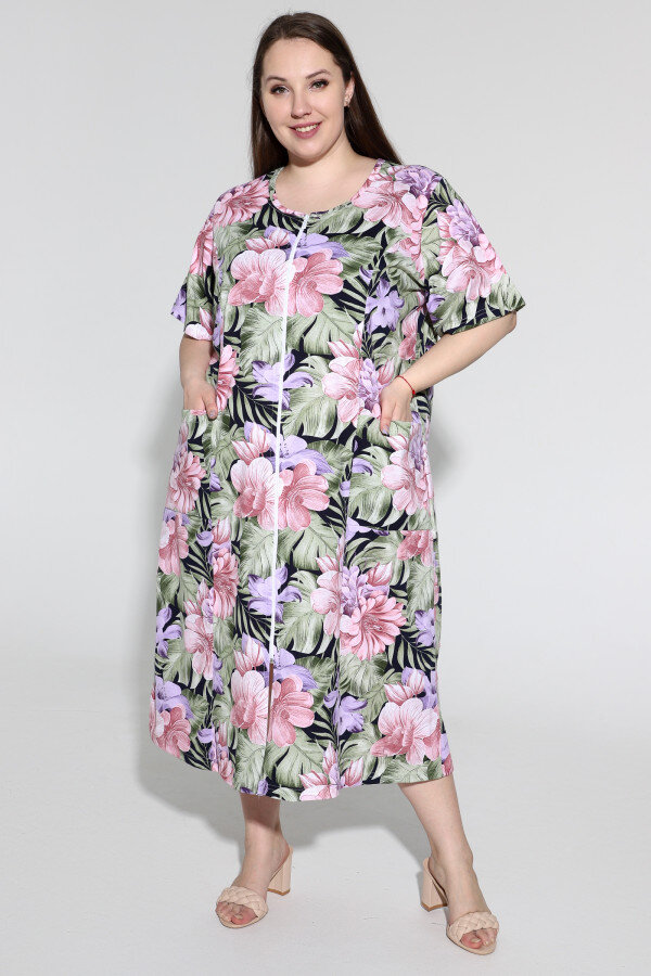 Халат Мята рукав - зеленый ХГ-37-14