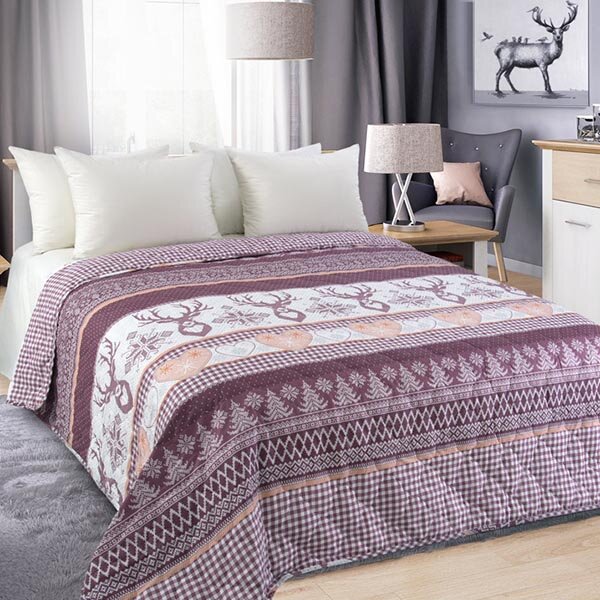 Покрывало стеганое Лапландия 2, перкаль