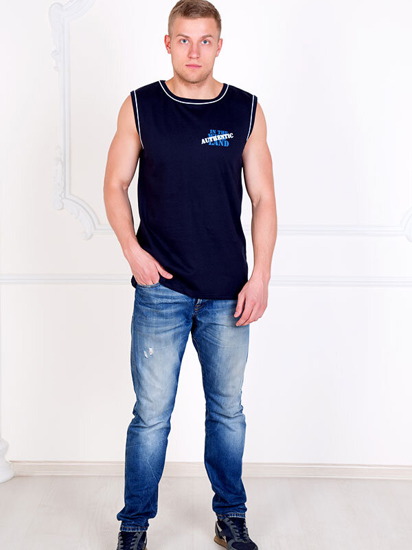 Майка мужская с принтом 614