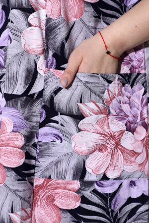 Халат Мята рукав - серый ХГ-37-15