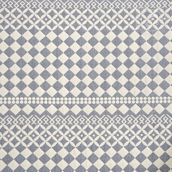 Покрывало Лагуна синяя, жаккард