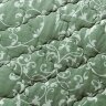 Покрывало стеганое Вирджиния зеленый, перкаль