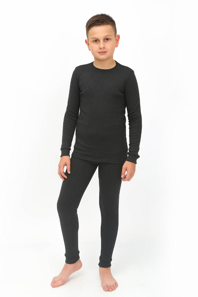 Детские термокомплект Термо-2 для мальчика графит