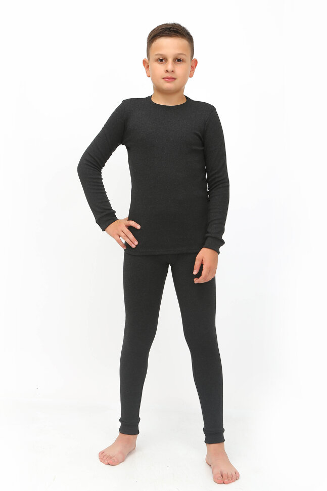 Детские термокомплект Термо-2 для мальчика графит
