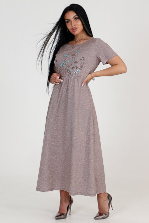 Платье женское 24761 коричневый