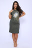 Платье женское 83508 зеленый