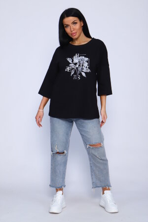 Женская туника 00005 черный