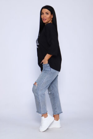 Женская туника 00005 черный